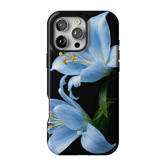 Eclipse Orchid in Blue iPhone Case gallery - Iphone_16_Pro_Max_1