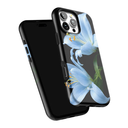 Eclipse Orchid in Blue iPhone Case gallery - Iphone_16_Pro_Max_6