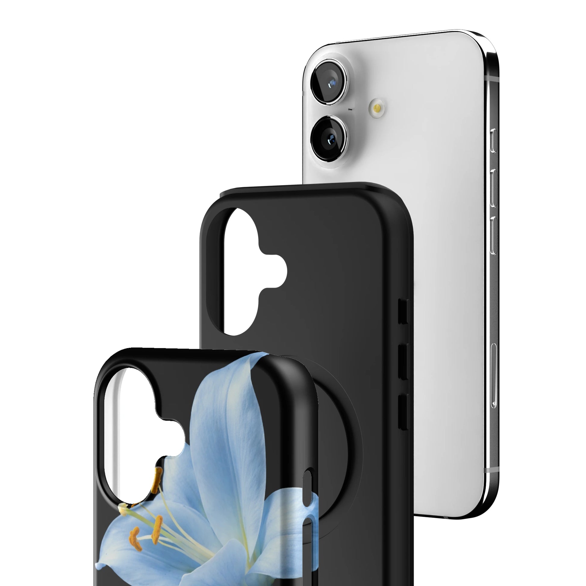 Eclipse Orchid in Blue iPhone Case gallery - Iphone_17_Iphone_3