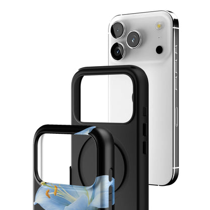 Eclipse Orchid in Blue iPhone Case gallery - Iphone_17_Pro_3