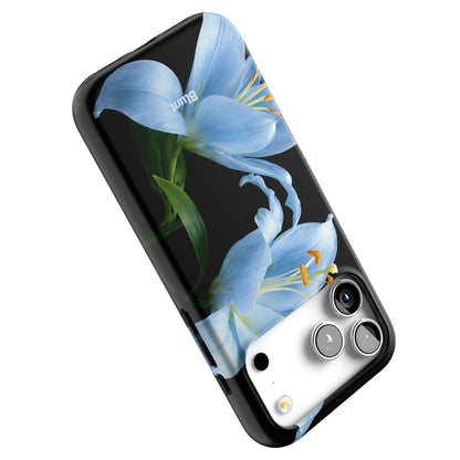 Eclipse Orchid in Blue iPhone Case gallery - Iphone_17_Pro_Max_5