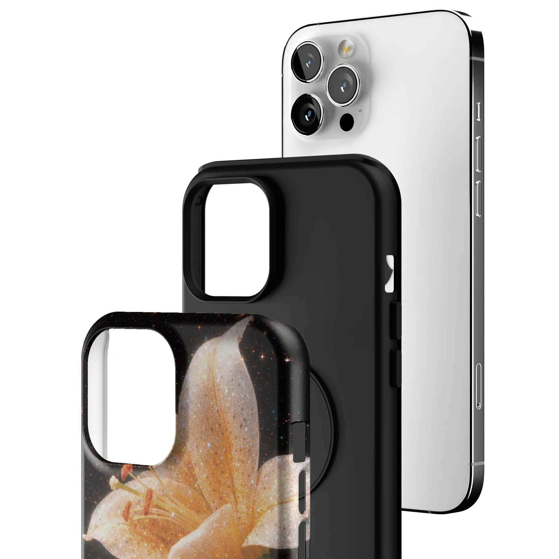 Eclipse Orchid in Orange iPhone Case gallery - Iphone_12_Pro_Max_3