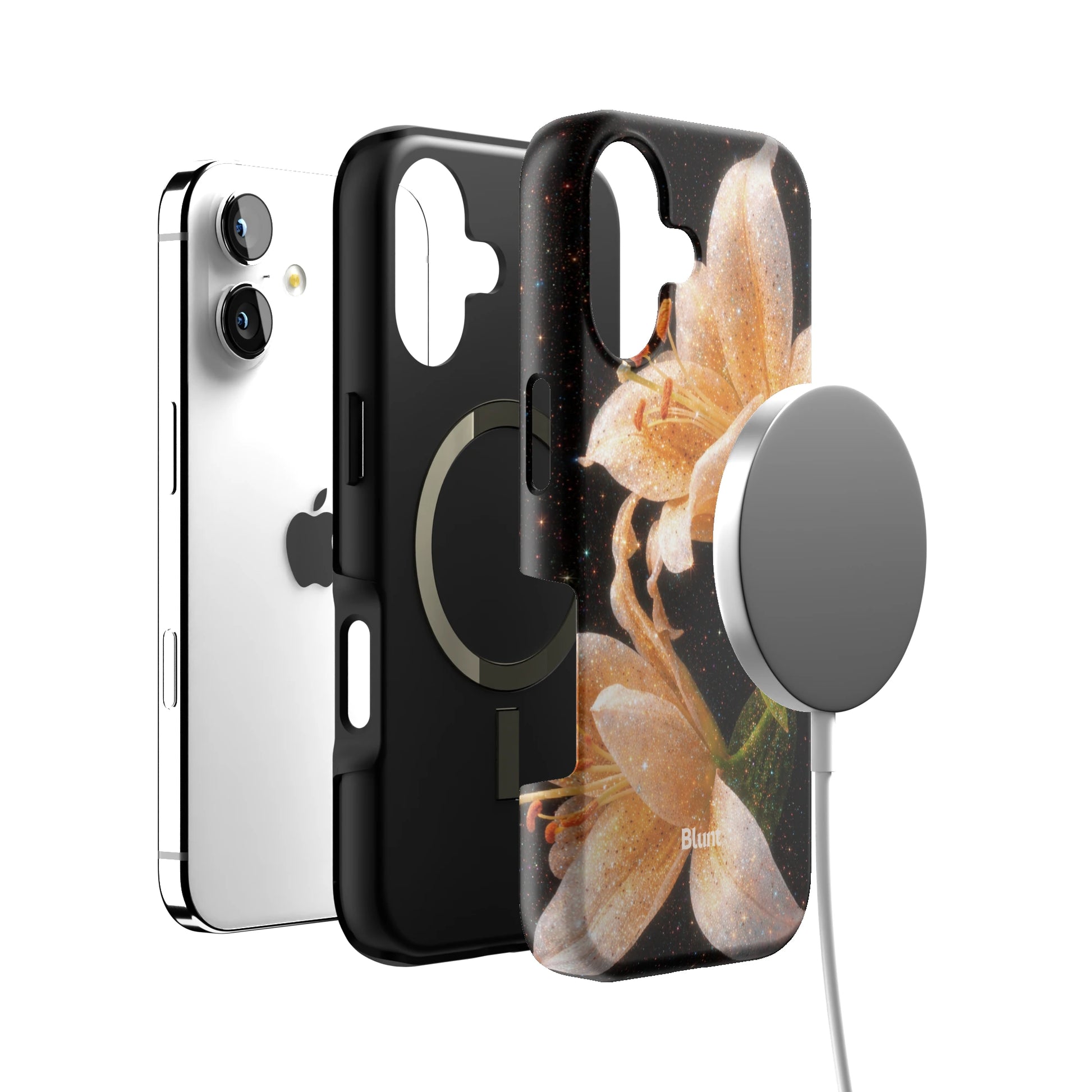 Eclipse Orchid in Orange iPhone Case gallery - Iphone_17_Iphone_4