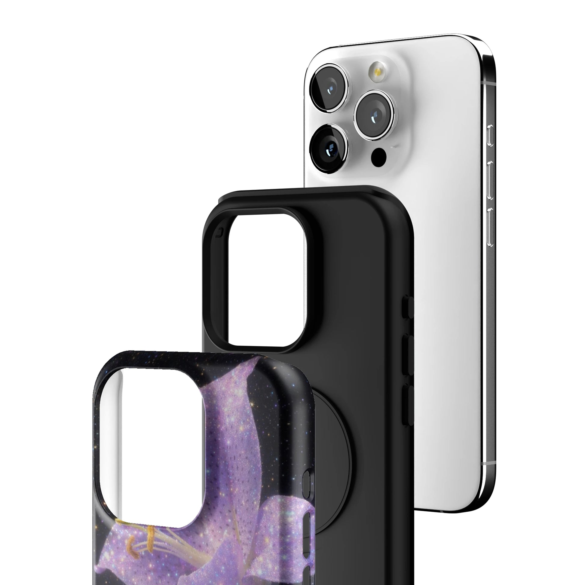 Eclipse Orchid in Purple iPhone Case gallery - Iphone_15_Pro_3
