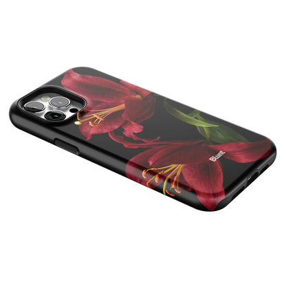 Eclipse Orchid in Red iPhone Case gallery - Iphone_12_Pro_Max_2