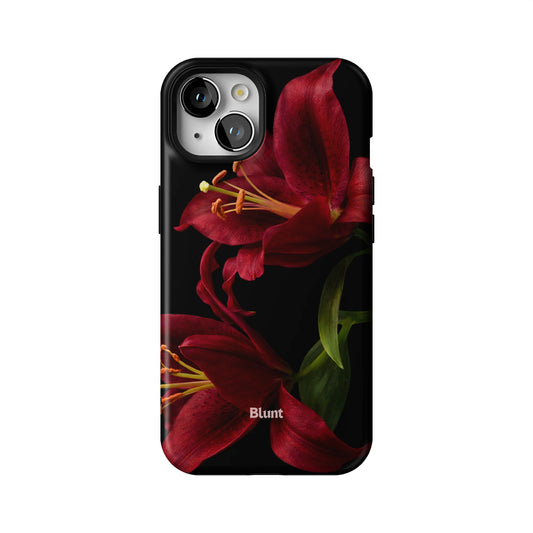 Eclipse Orchid in Red iPhone Case gallery - Iphone_13_Iphone_1