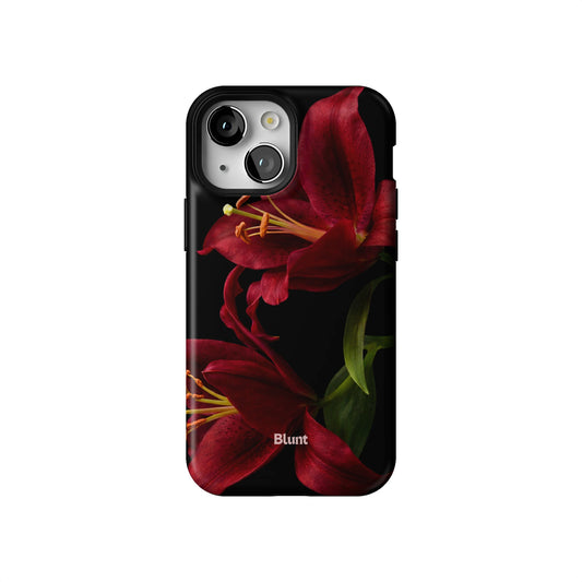 Eclipse Orchid in Red iPhone Case gallery - Iphone_13_Mini_Air_Plus_1