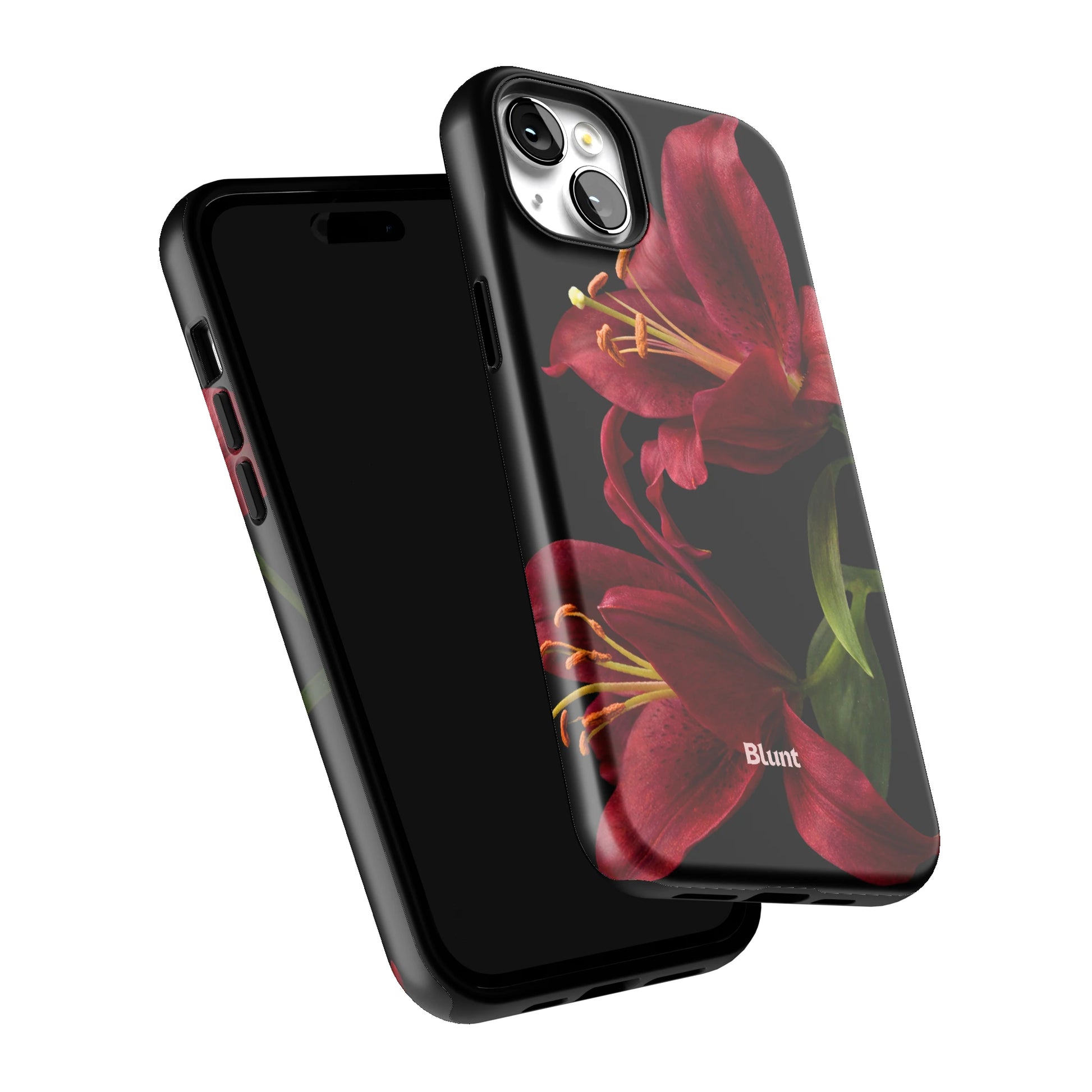 Eclipse Orchid in Red iPhone Case gallery - Iphone_14_Mini_Air_Plus_6