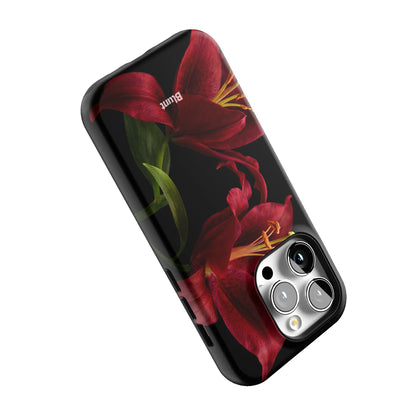 Eclipse Orchid in Red iPhone Case gallery - Iphone_14_Pro_5