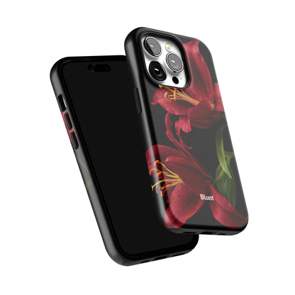 Eclipse Orchid in Red iPhone Case gallery - Iphone_14_Pro_6