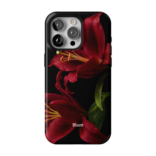 Eclipse Orchid in Red iPhone Case gallery - Iphone_15_Pro_Max_1