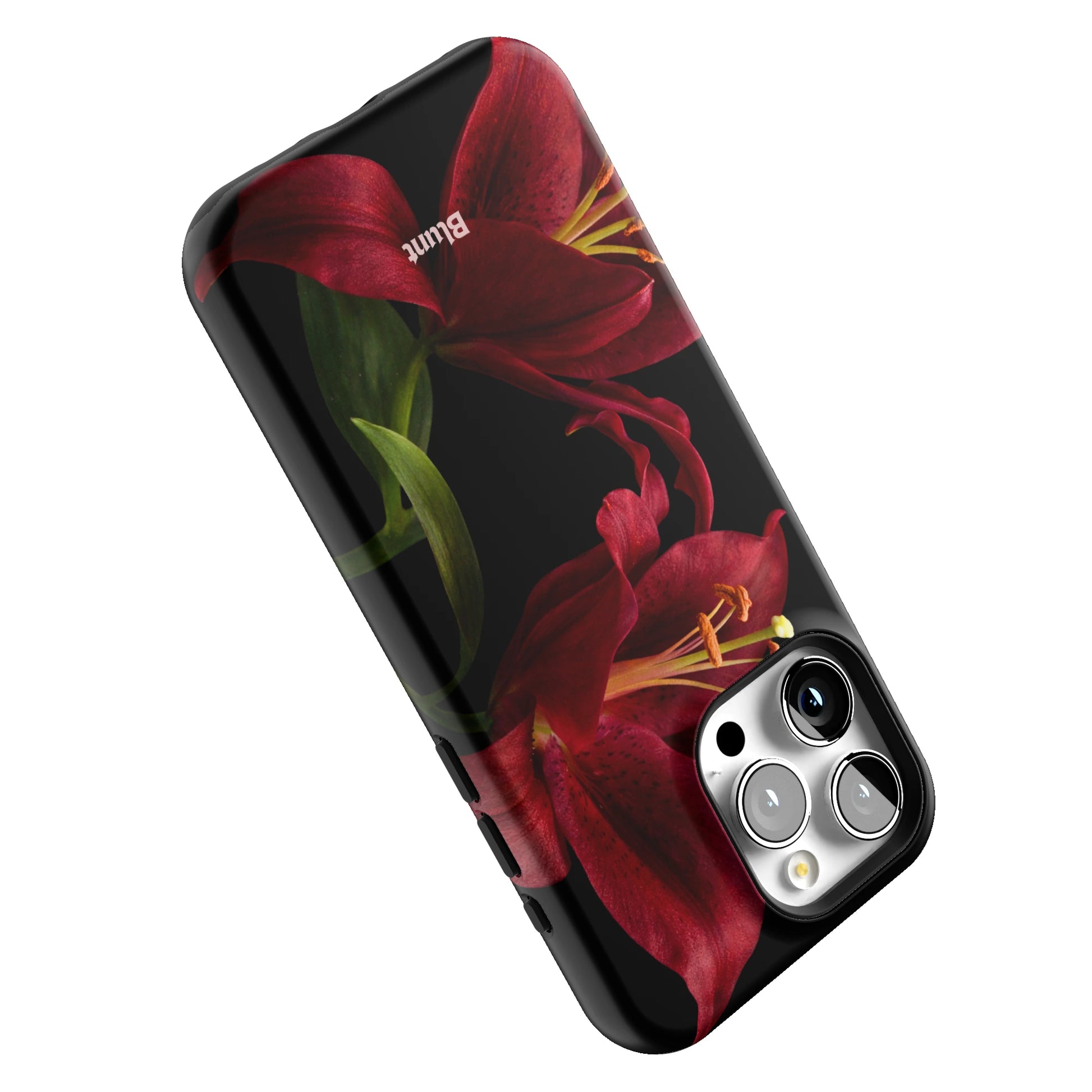 Eclipse Orchid in Red iPhone Case gallery - Iphone_15_Pro_Max_5