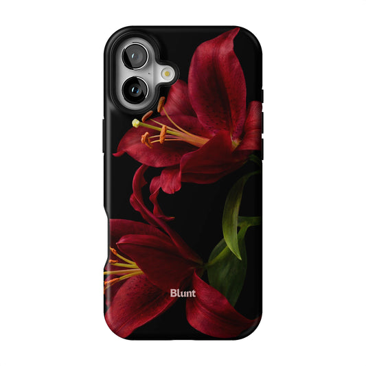 Eclipse Orchid in Red iPhone Case gallery - Iphone_16_Mini_Air_Plus_1