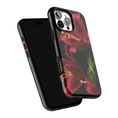 Eclipse Orchid in Red iPhone Case gallery - Iphone_16_Pro_Max_6