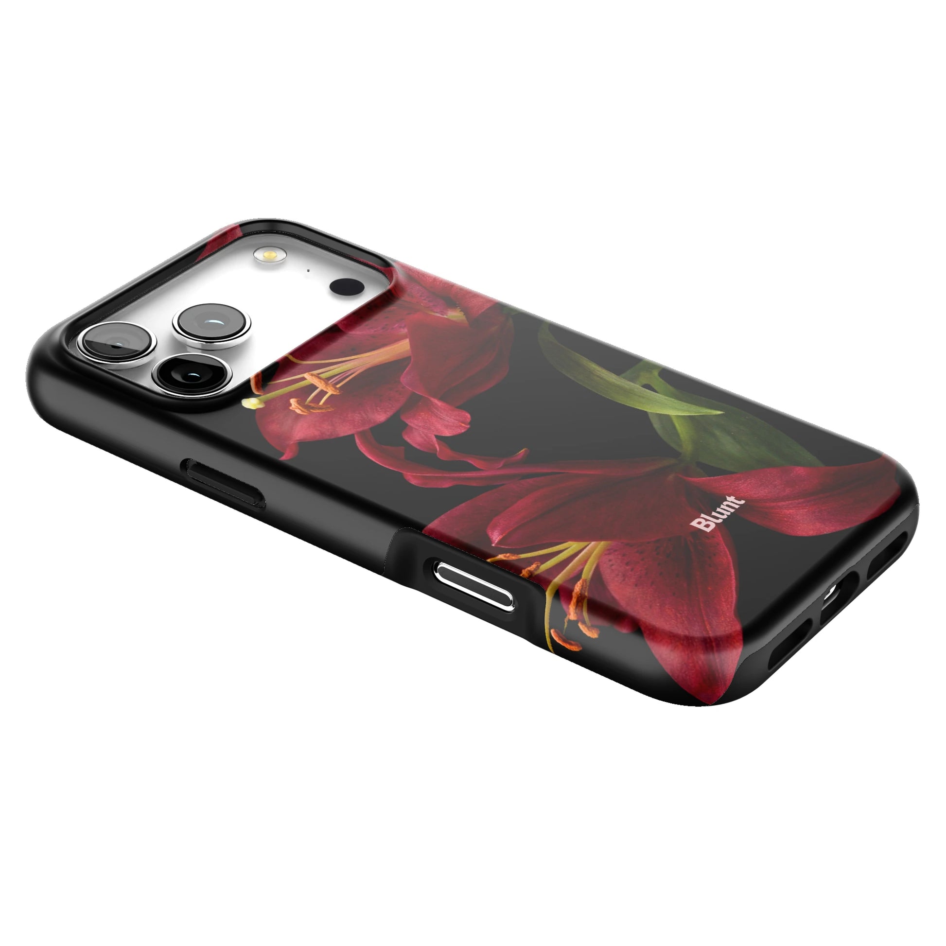 Eclipse Orchid in Red iPhone Case gallery - Iphone_17_Pro_Max_2