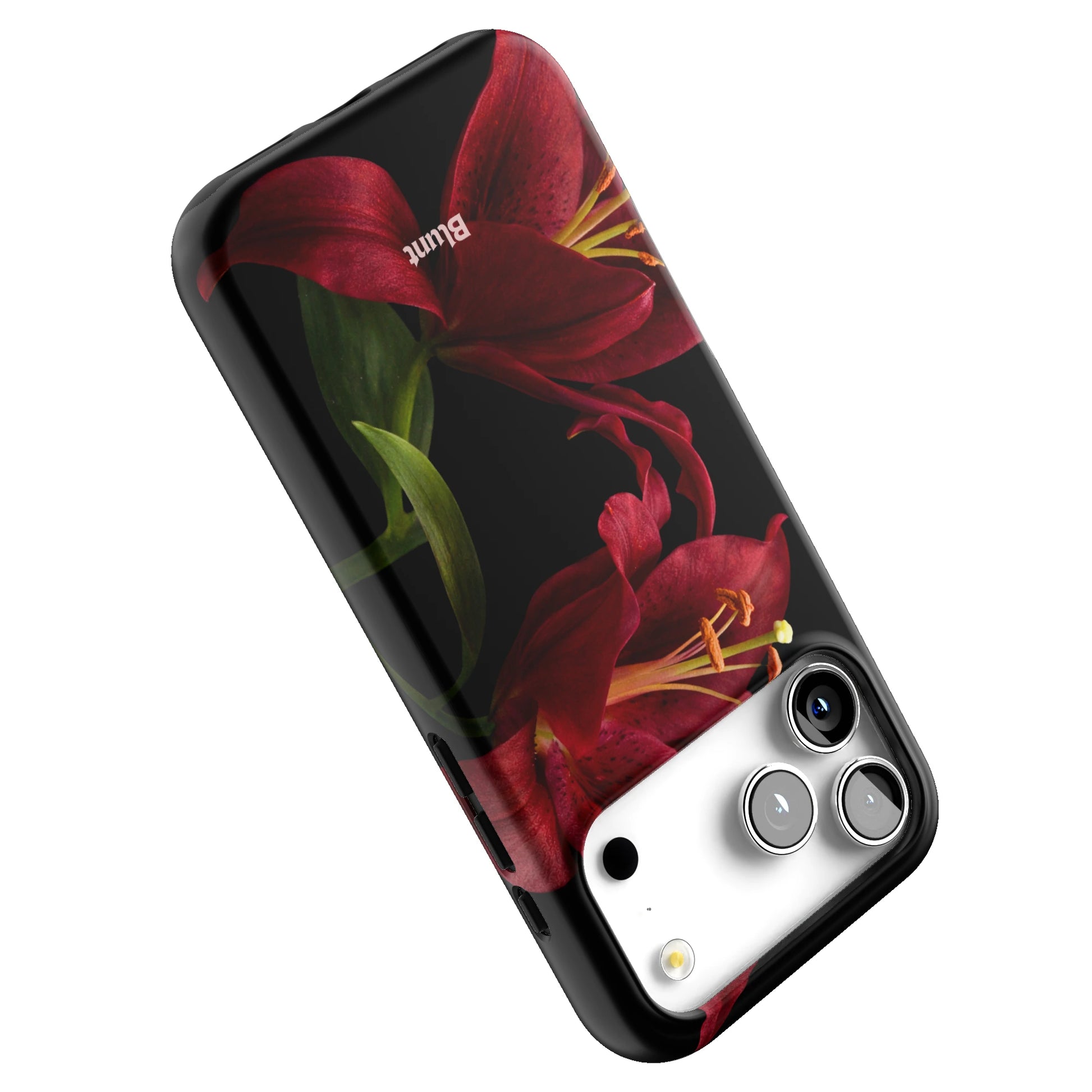 Eclipse Orchid in Red iPhone Case gallery - Iphone_17_Pro_Max_5