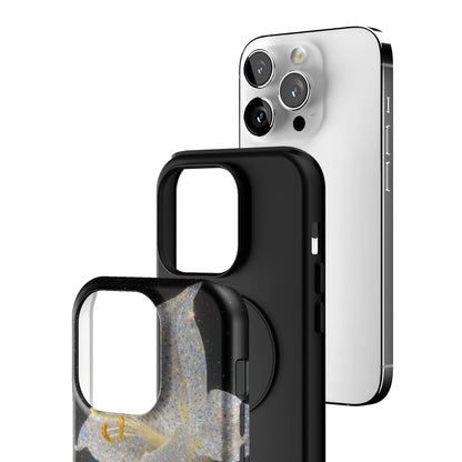 Eclipse Orchid in White iPhone Case gallery - Iphone_14_Pro_3