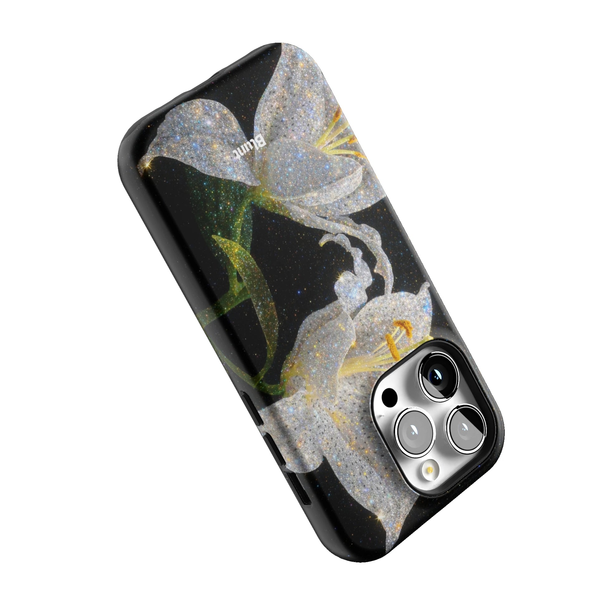 Eclipse Orchid in White iPhone Case gallery - Iphone_14_Pro_5