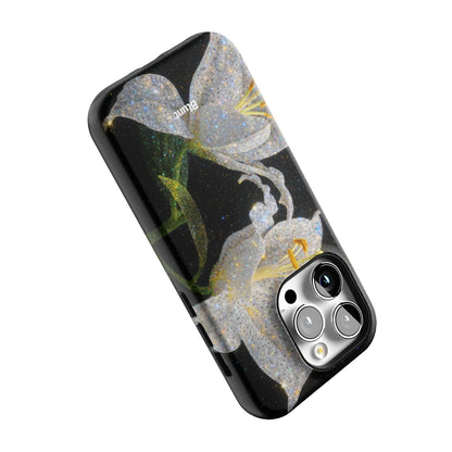 Eclipse Orchid in White iPhone Case gallery - Iphone_14_Pro_5