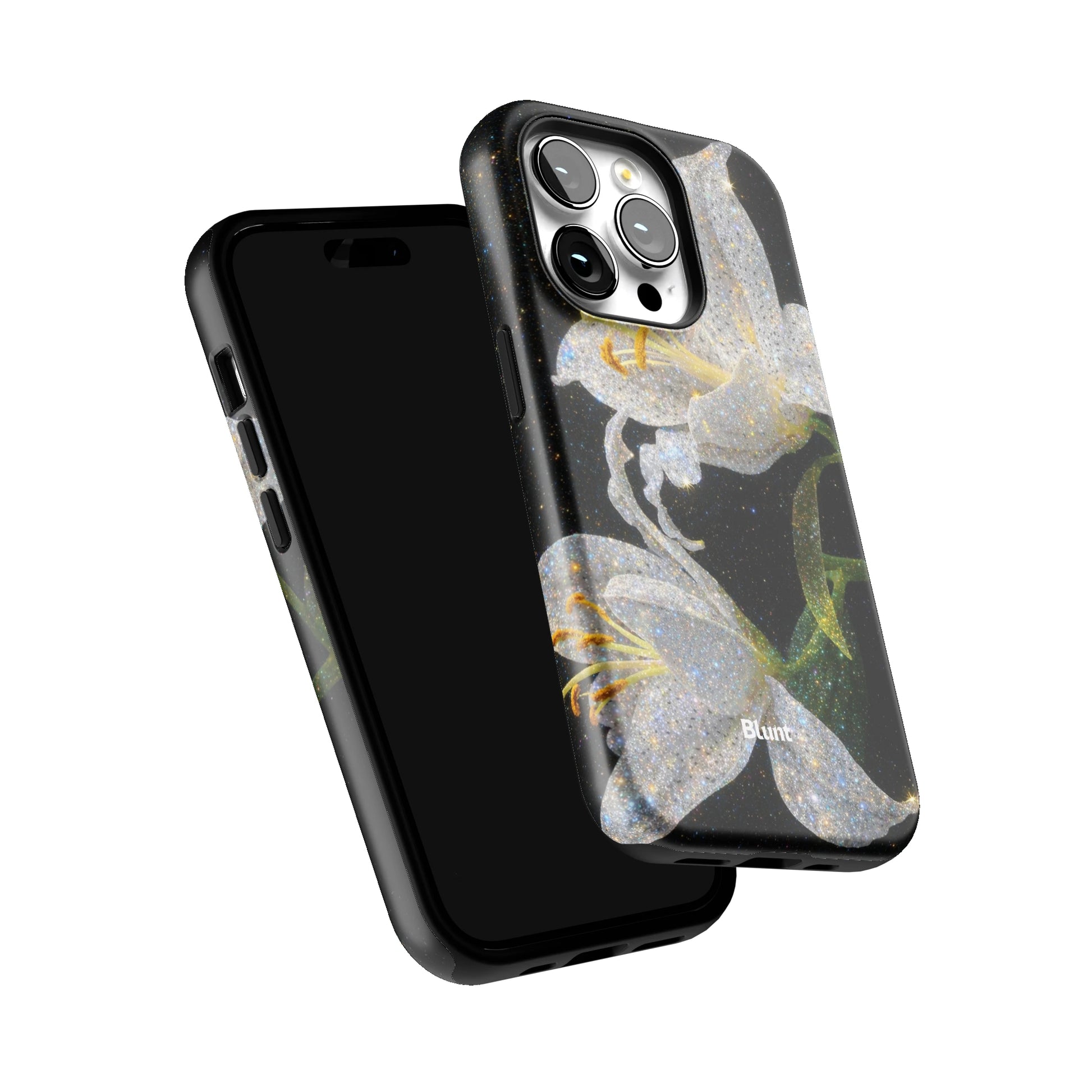 Eclipse Orchid in White iPhone Case gallery - Iphone_14_Pro_6