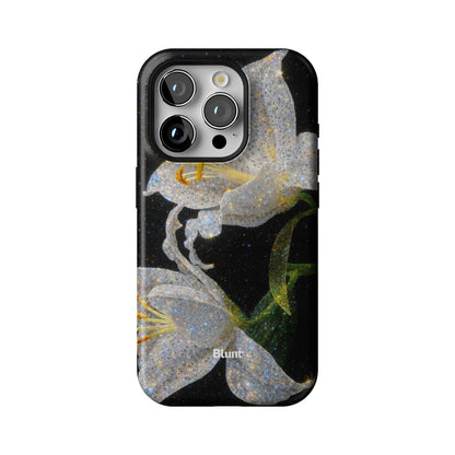 Eclipse Orchid in White iPhone Case gallery - Iphone_15_Pro_1