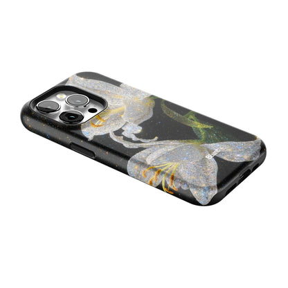 Eclipse Orchid in White iPhone Case gallery - Iphone_15_Pro_2