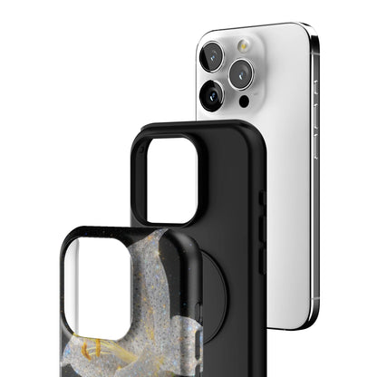 Eclipse Orchid in White iPhone Case gallery - Iphone_15_Pro_3