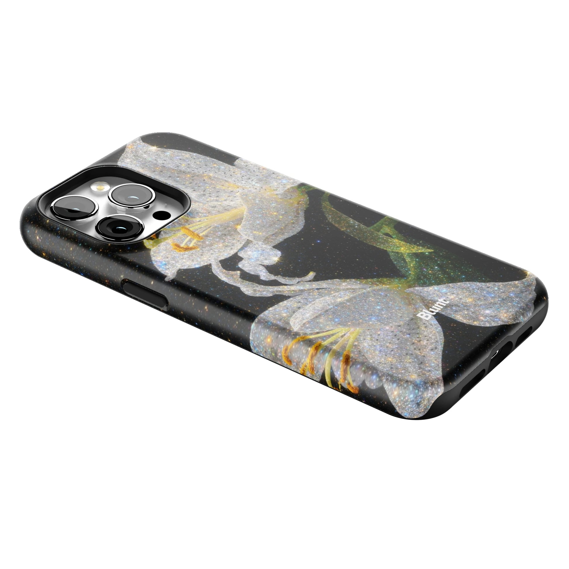 Eclipse Orchid in White iPhone Case gallery - Iphone_15_Pro_Max_2