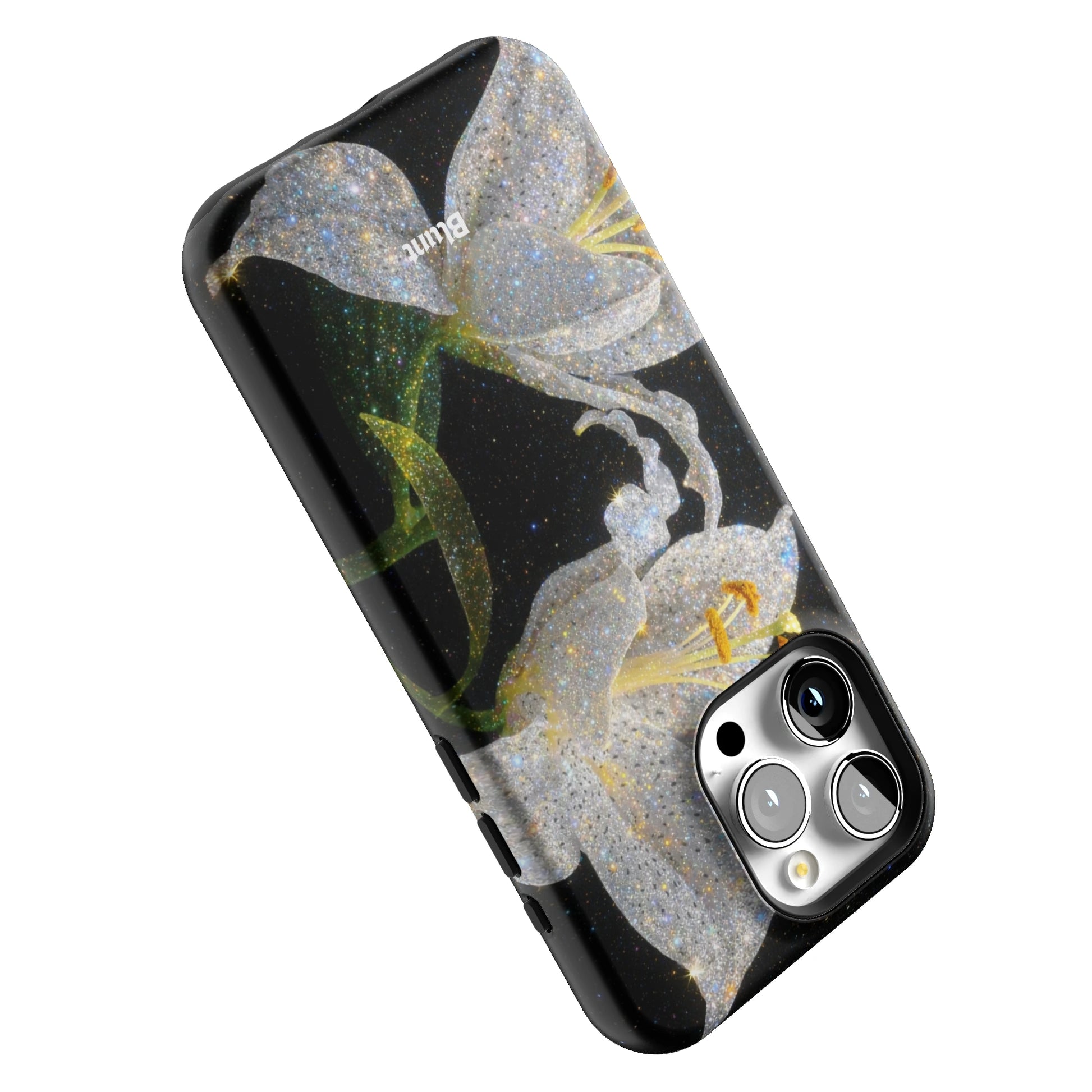Eclipse Orchid in White iPhone Case gallery - Iphone_15_Pro_Max_5