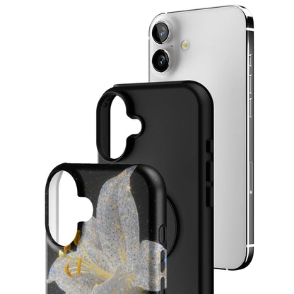 Eclipse Orchid in White iPhone Case gallery - Iphone_16_Mini_Air_Plus_3