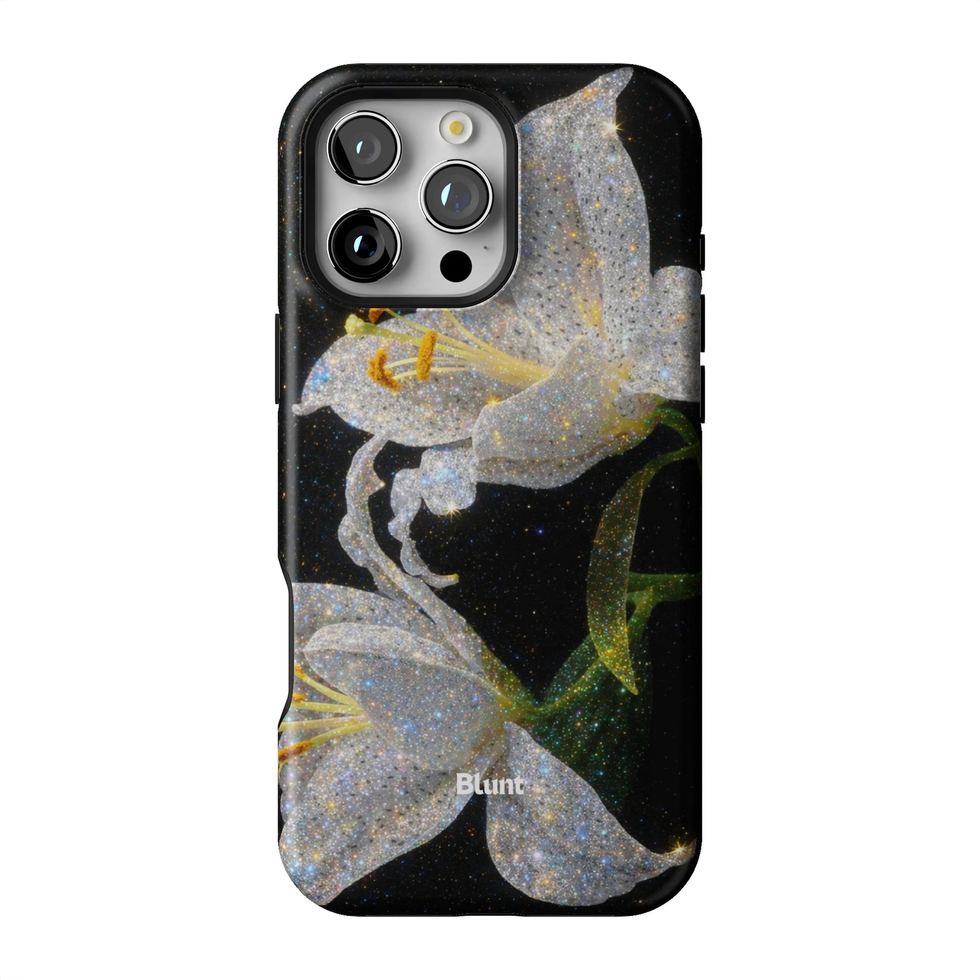 Eclipse Orchid in White iPhone Case gallery - Iphone_16_Pro_Max_1