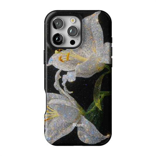 Eclipse Orchid in White iPhone Case gallery - Iphone_16_Pro_Max_1