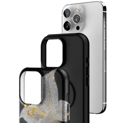 Eclipse Orchid in White iPhone Case gallery - Iphone_16_Pro_Max_3