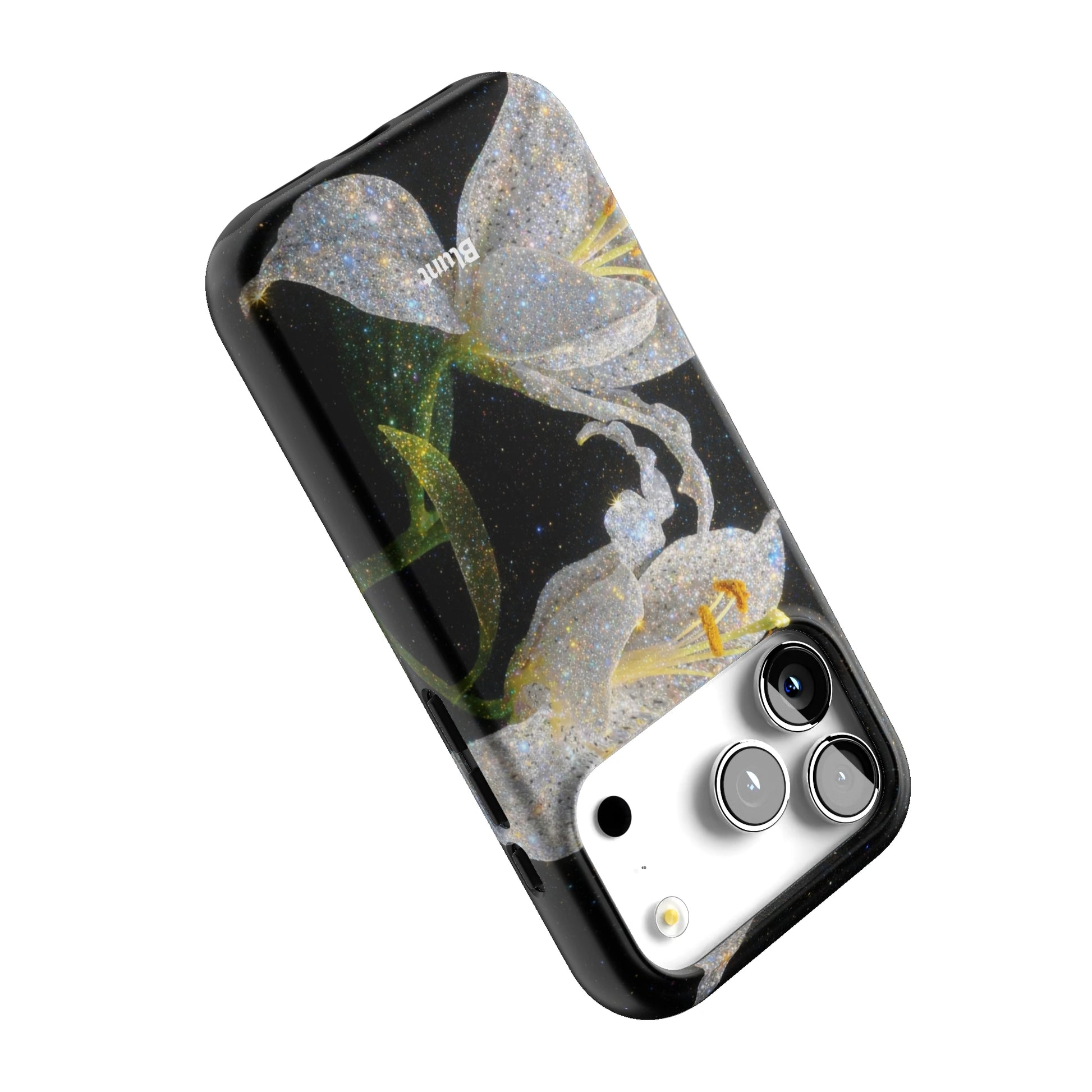 Eclipse Orchid in White iPhone Case gallery - Iphone_17_Pro_5