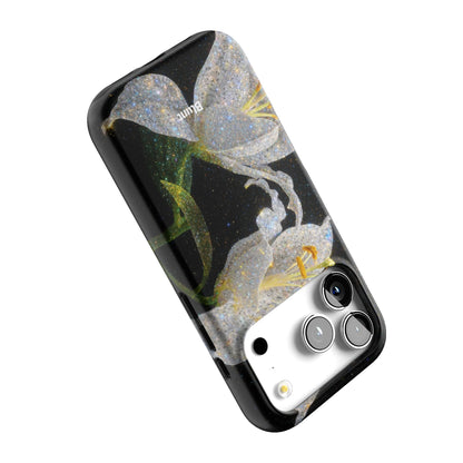 Eclipse Orchid in White iPhone Case gallery - Iphone_17_Pro_5