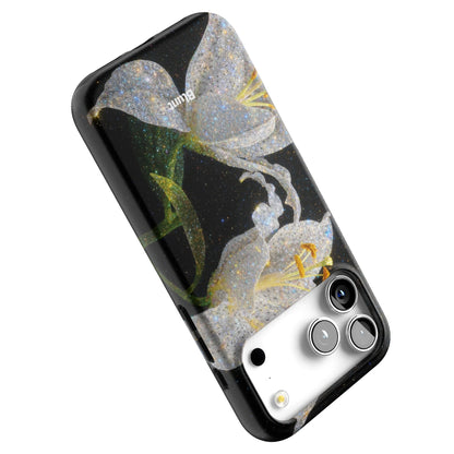 Eclipse Orchid in White iPhone Case gallery - Iphone_17_Pro_Max_5