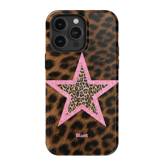Pink Cheetah Starlette iPhone Case