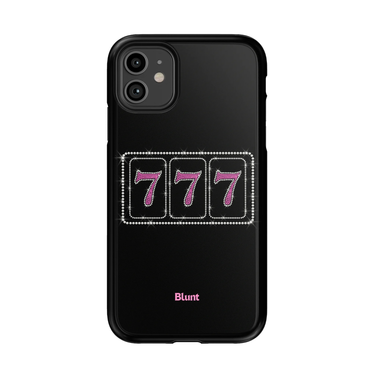 Pink Lucky 777 iPhone Case