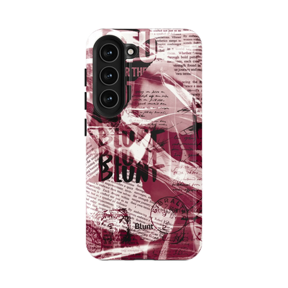 Red Love Letter Samsung Case