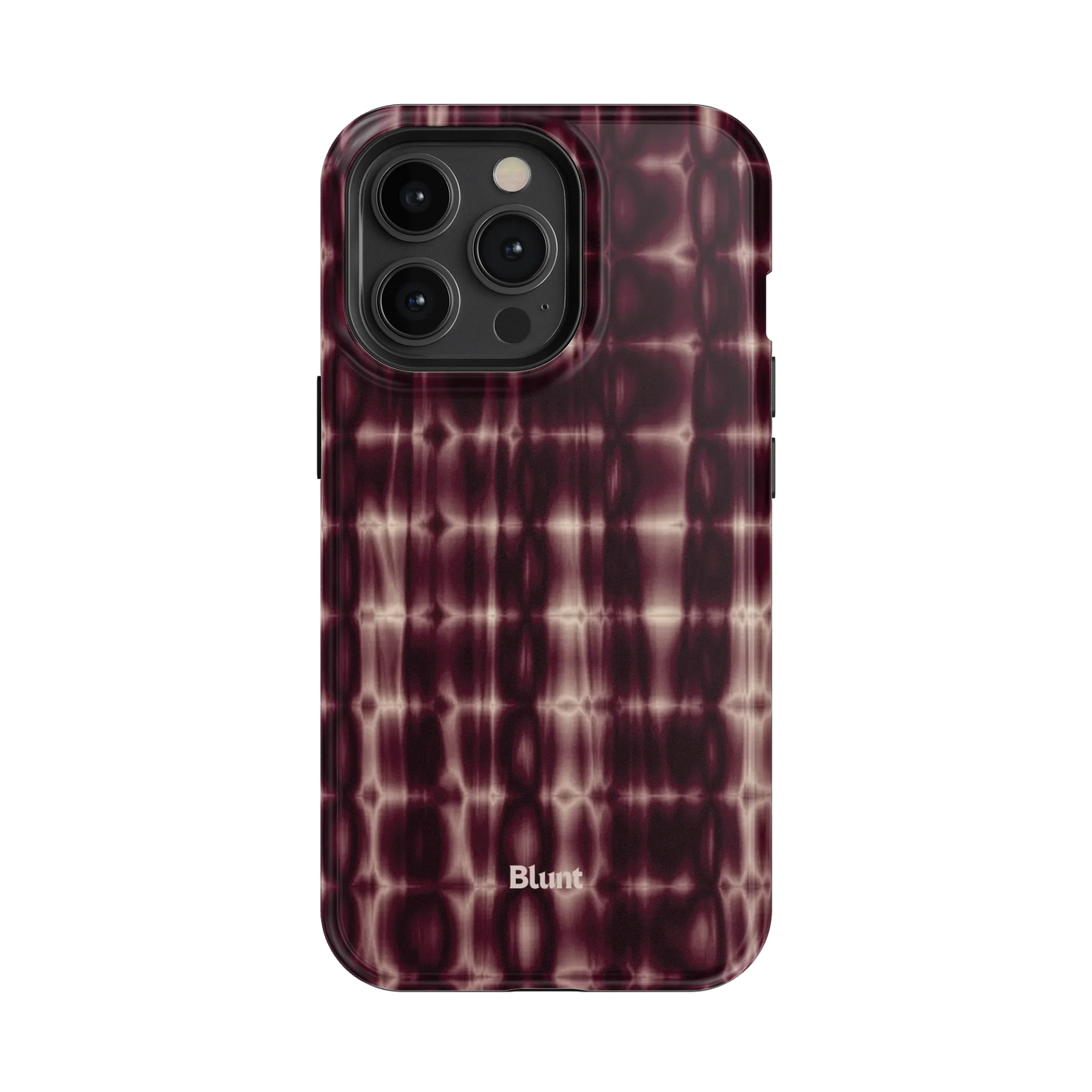 Purple Ripple iPhone Case