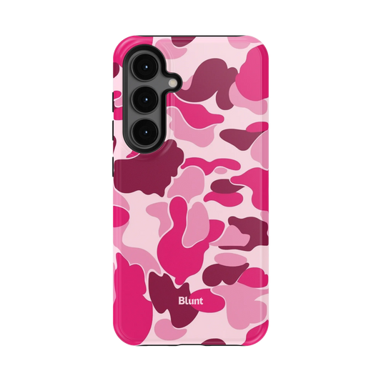 Pink Camo Samsung Case