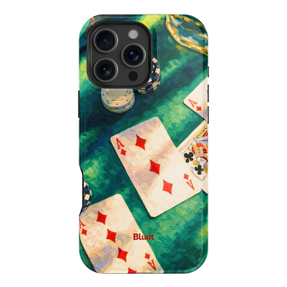 Painted Ace iPhone Case