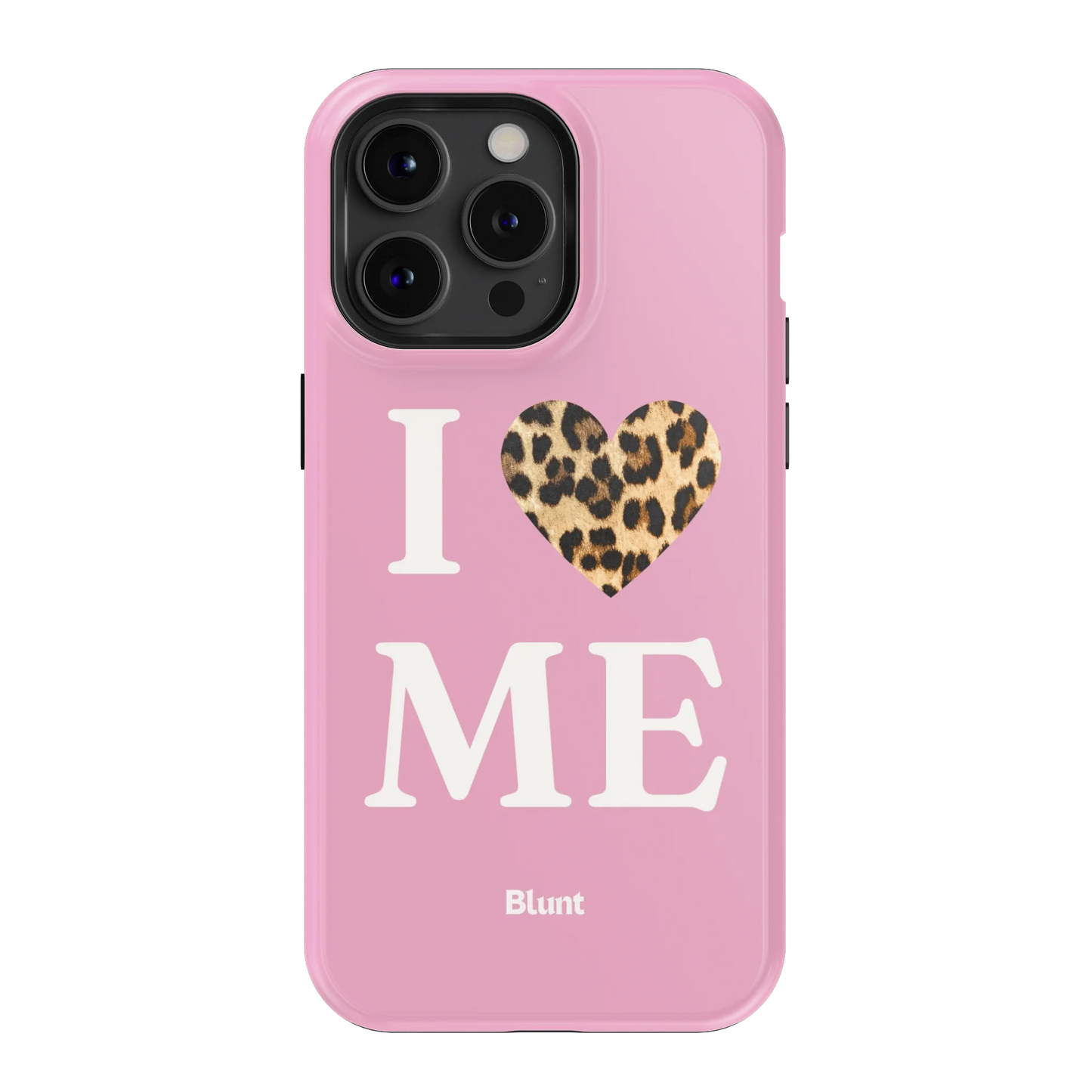 Pink I Love Me iPhone Case
