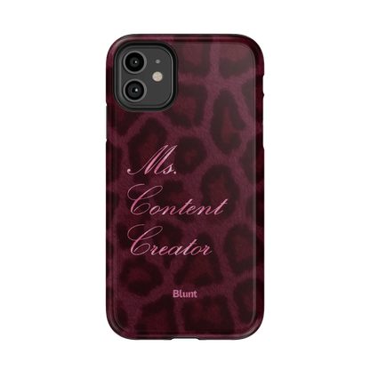 Content Queen iPhone Case