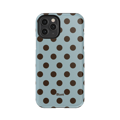 Seafoam Dot iPhone Case