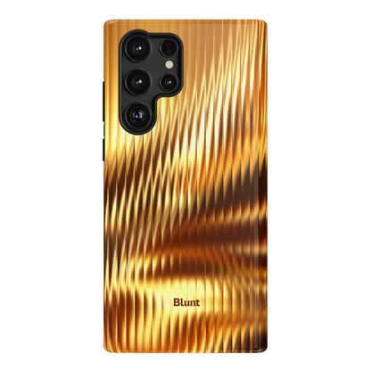 Golden Ripple Samsung Case