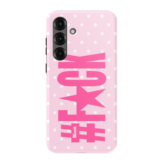 Pink Polka Riot Samsung Case