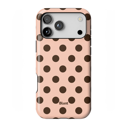 Bubble Blush Dot iPhone Case
