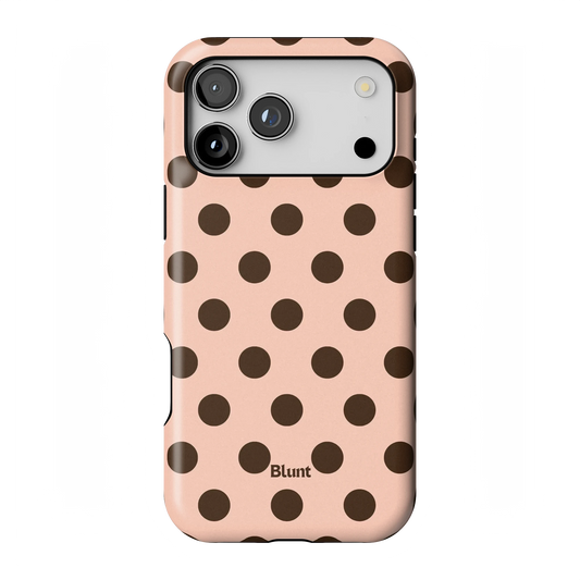 Bubble Blush Dot iPhone Case