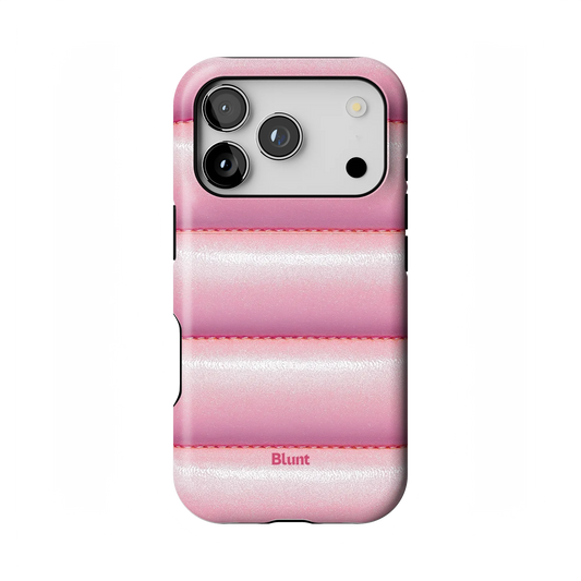 Pink Puffer iPhone Case